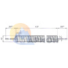 Нагревательная спираль нихром Х20Н80 420 * 1 мм